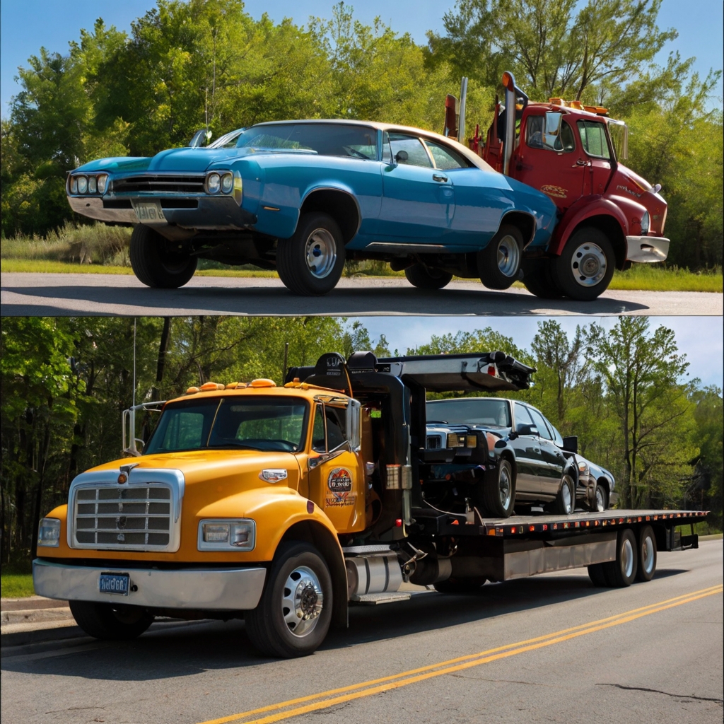 Flatbed vs. Hook Tow Trucks img