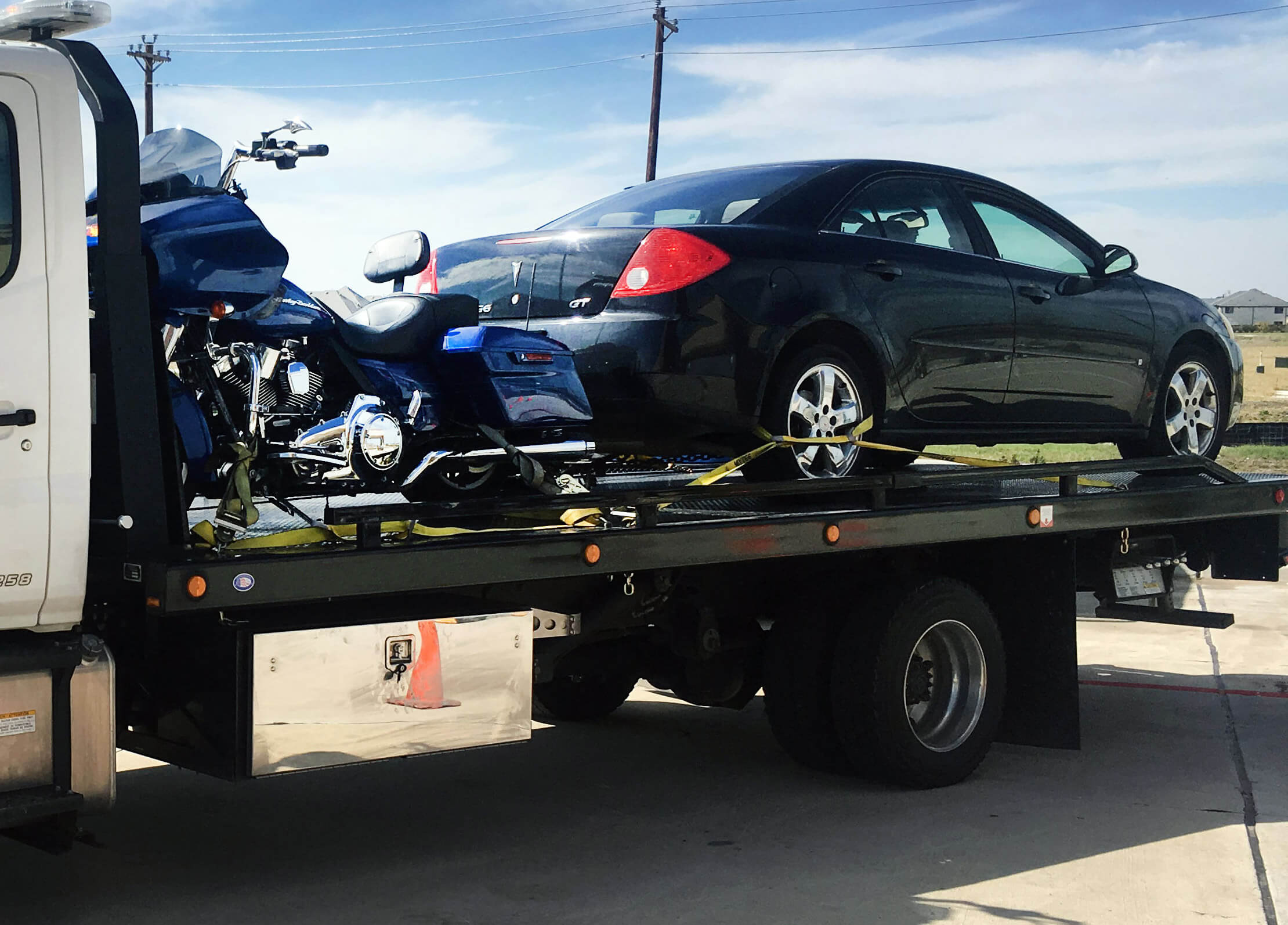 Differences Between Motorcycle and Car Towing